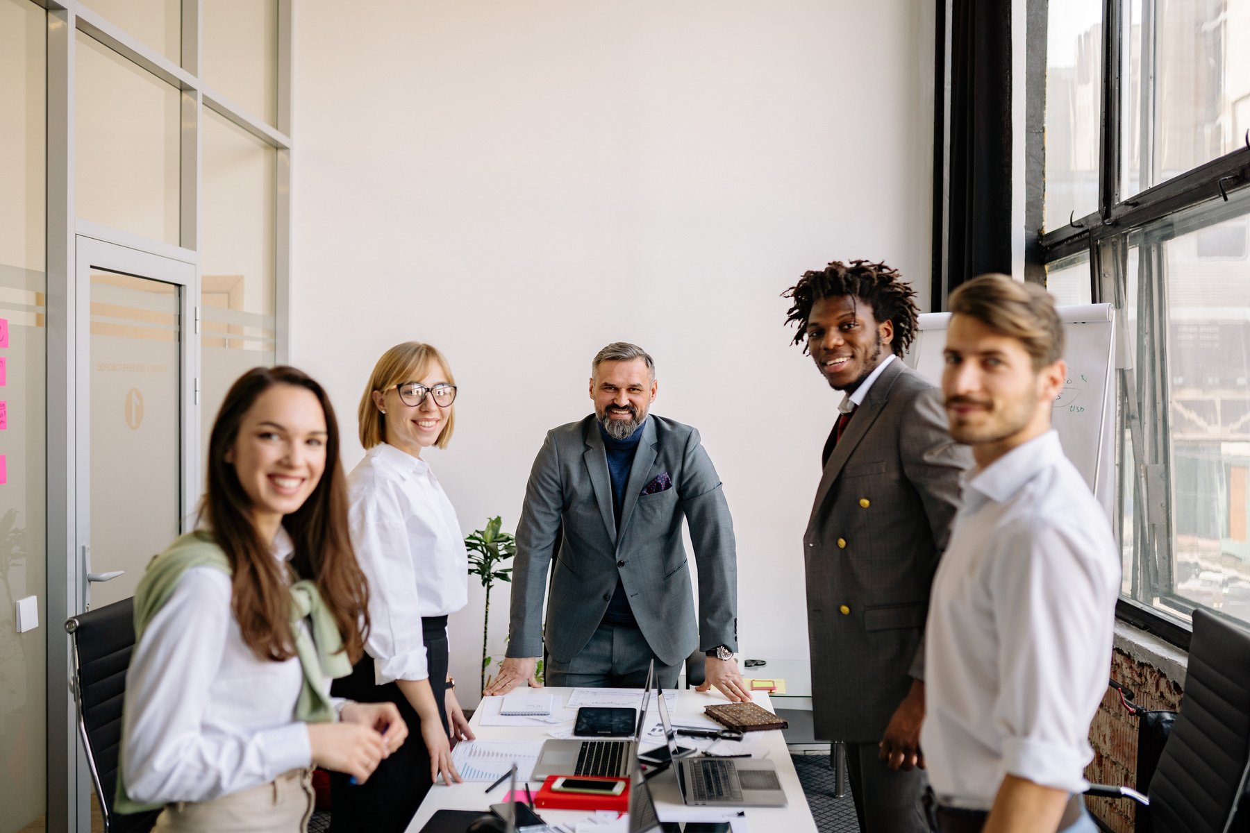 Men and Women at the Office